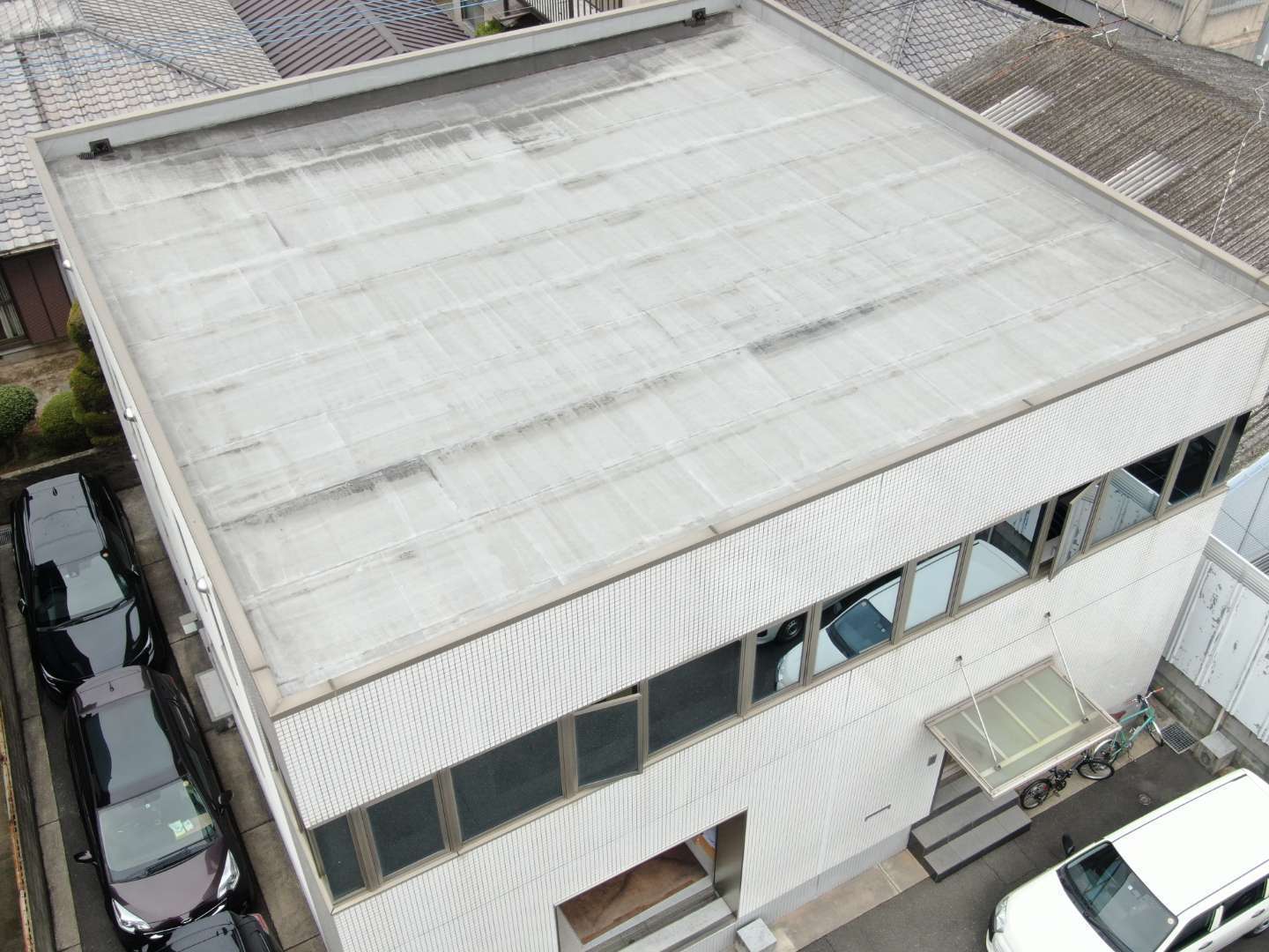 北九州市小倉南区 防水工事・遮熱塗装・外壁塗装・付帯部塗装・シーリング打ち替え 施工写真1