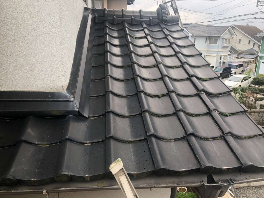北九州市若松区鴨生田 外壁塗装・屋根瓦葺き替え・付帯部塗装