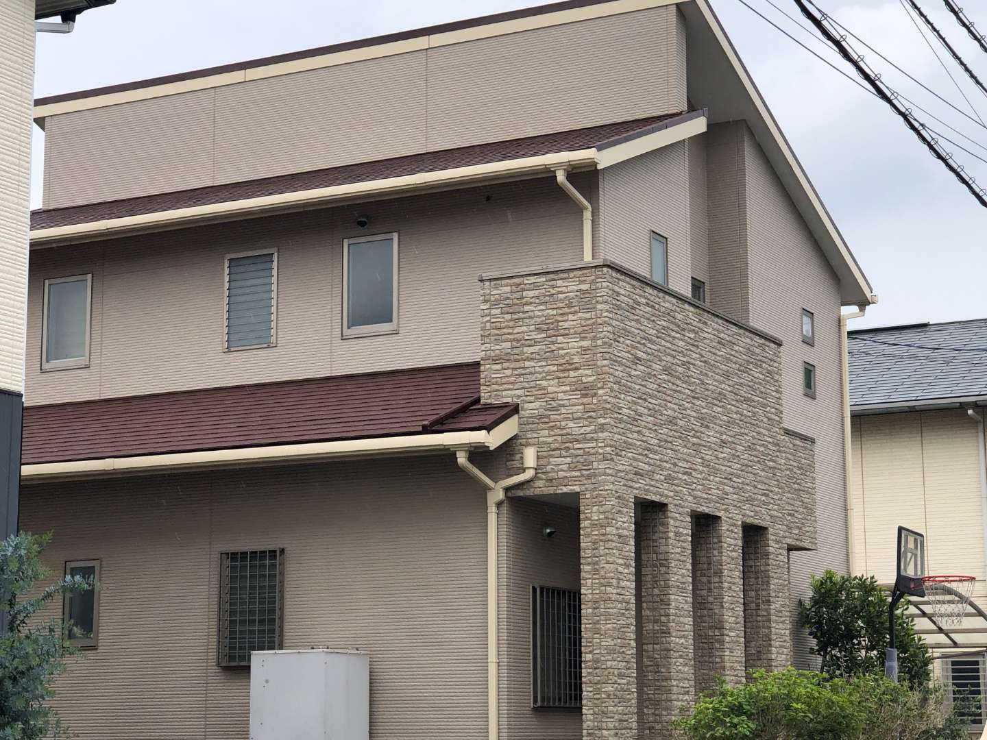 北九州市八幡西区浅川 コロニアル部分張り替え・屋根塗装・火災保険対応工事 施工写真2
