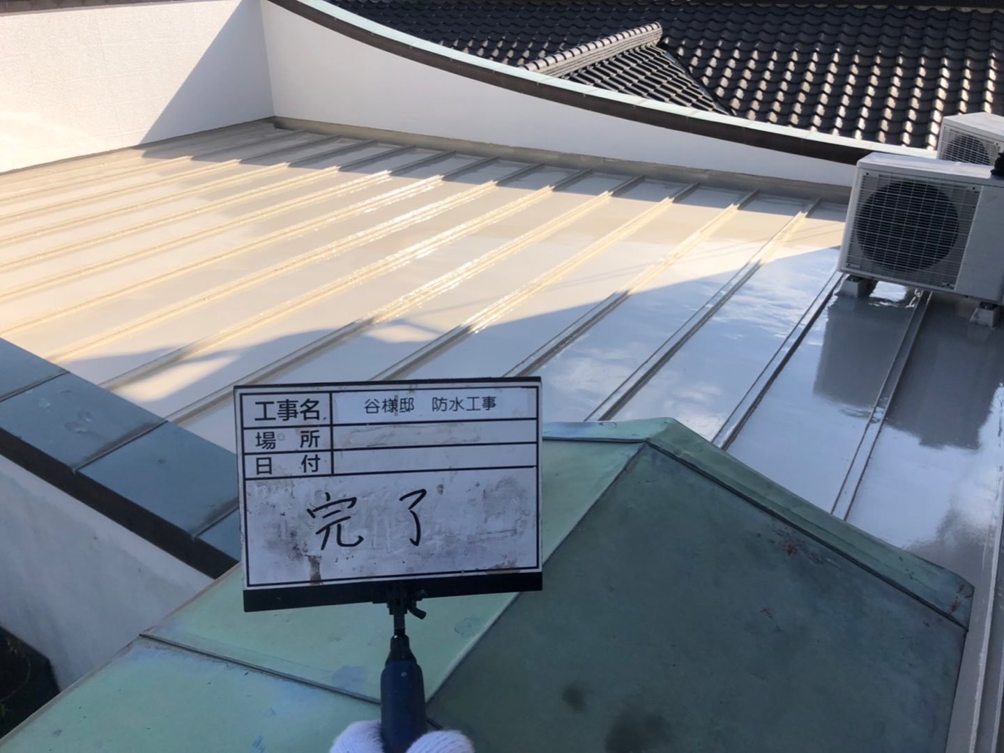 北九州市門司区 雨漏り調査・防水工事・付帯部塗装・シーリング打ち替え 施工写真5