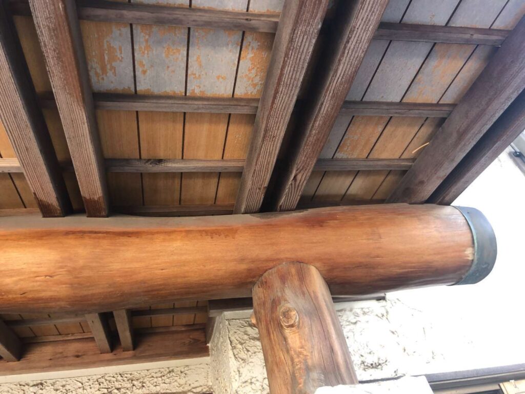 北九州市小倉北区 屋根瓦補修・外壁補修・外壁塗装・付帯部塗装・テラス工事(施工前)