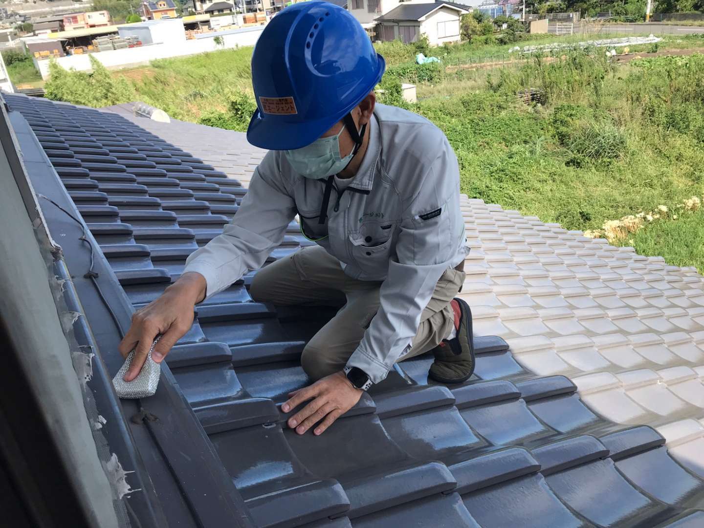北九州市小倉南区母原 雨漏り調査・雨漏り対応工事・火災保険対応 施工写真5