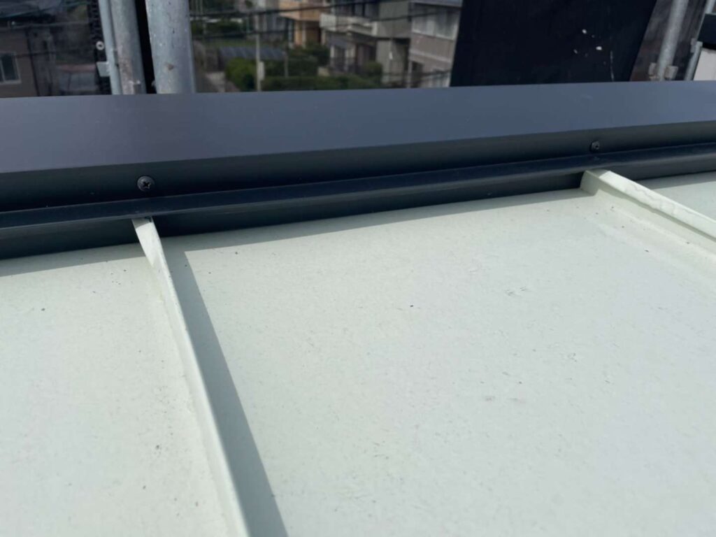 北九州市若松区青葉台南 雨漏り対応復旧工事・板金工事