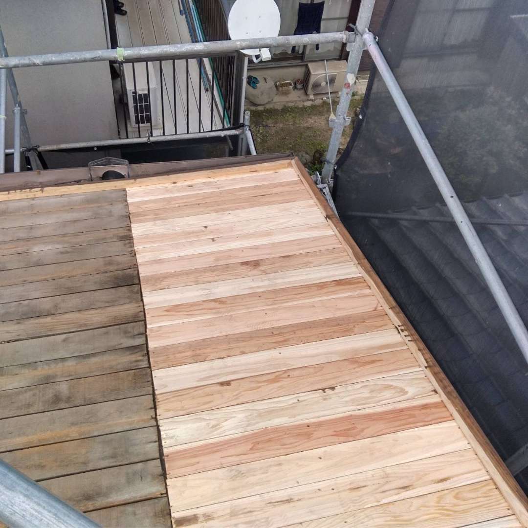 北九州市小倉南区企救丘 屋根瓦葺き替え・雨樋交換 施工写真8