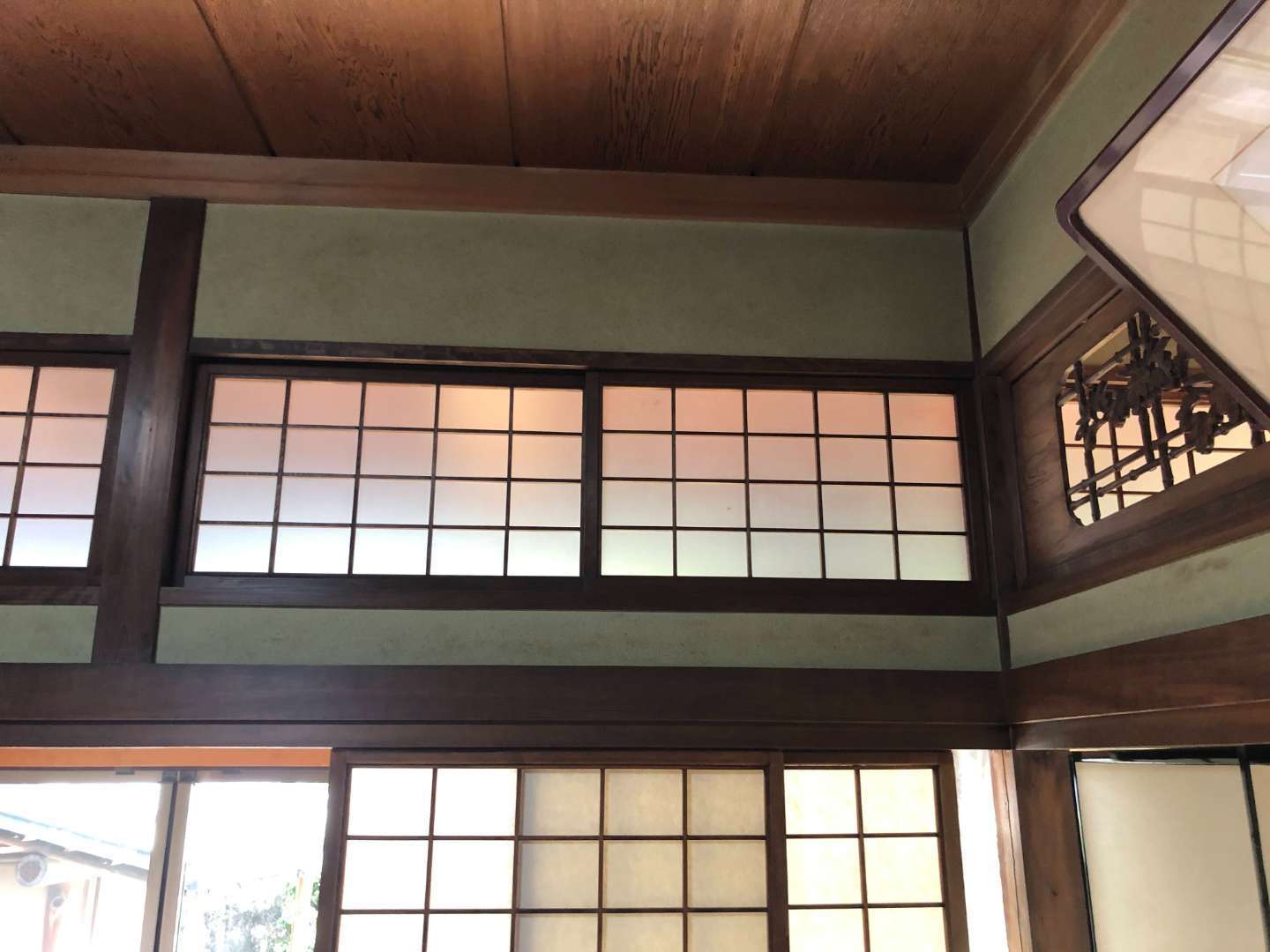 北九州市戸畑区天籟寺 ガイナ断熱塗装・和室塗装・聚楽壁塗装 施工写真7