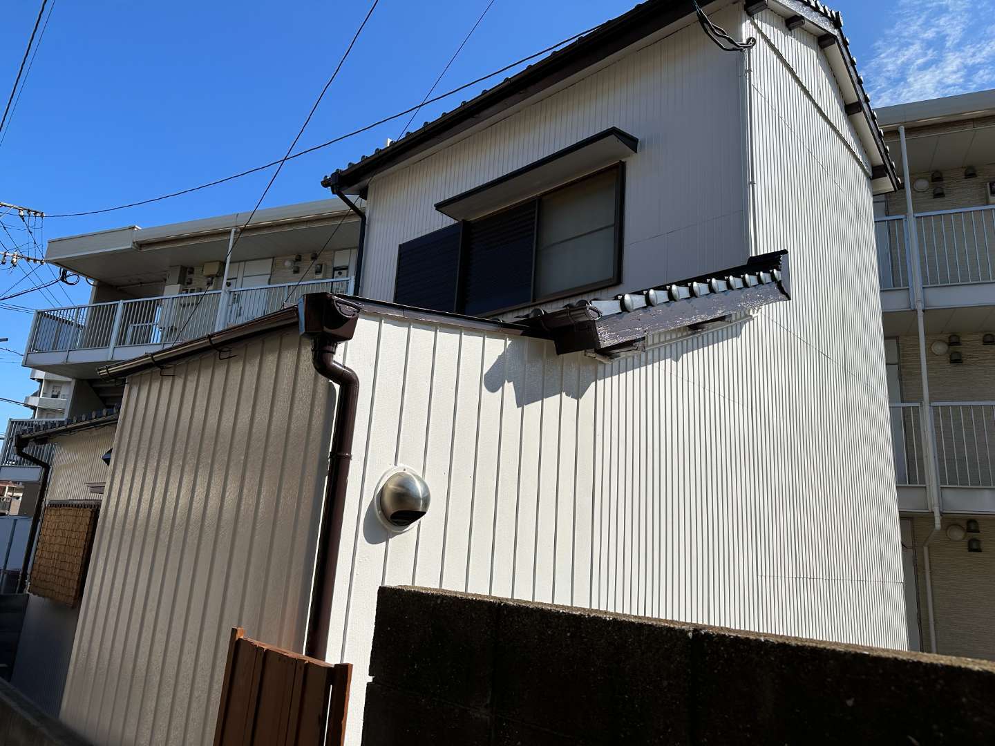 北九州市小倉北区日明 遮熱塗装・外壁塗装・漆喰塗り替え 施工写真12