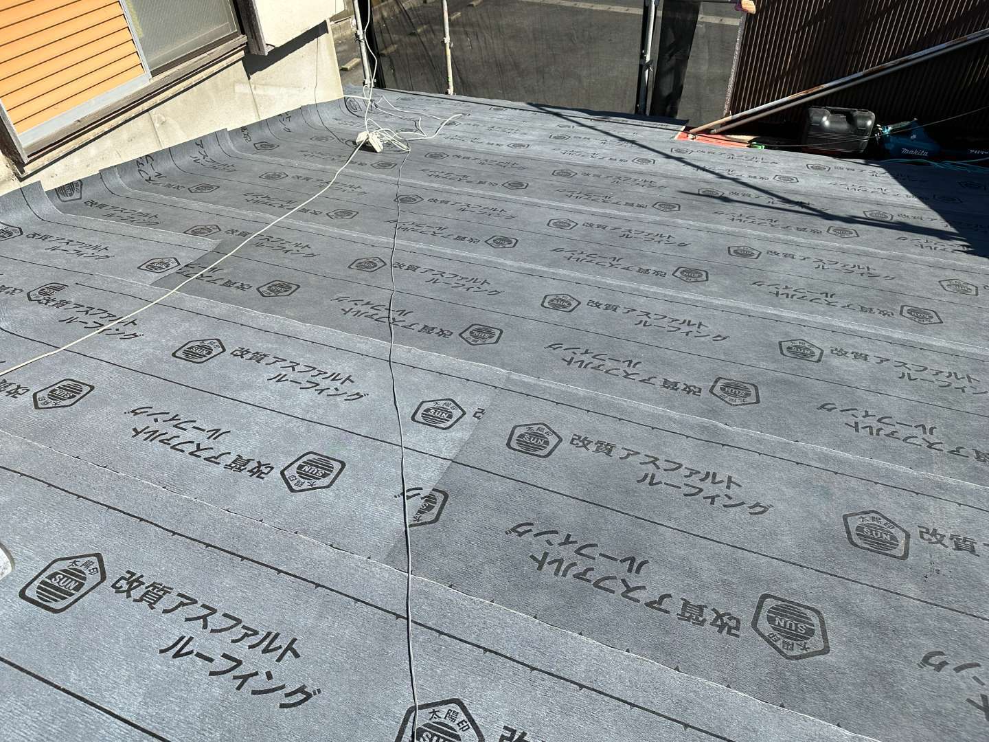 福岡県遠賀郡水巻町樋口 雨漏り対応工事・瓦棒屋根張り替え工事・屋根板金工事・雨樋交換 施工写真9