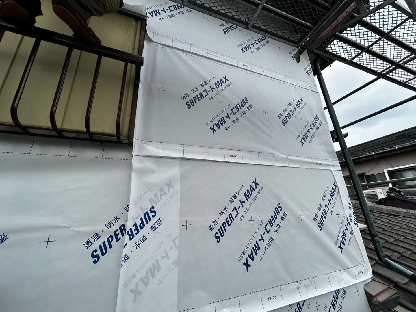 北九州市小倉南区若園 外壁工事・カバー工法・雨漏り対応工事・雨漏り調査 施工写真10