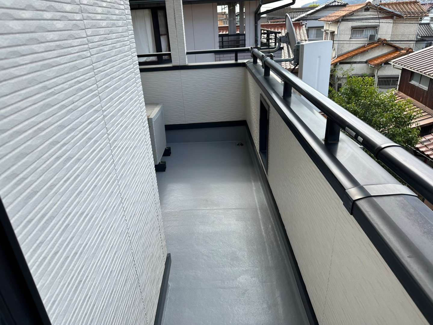 北九州市小倉南区東貫 ベランダFRP防水 施工写真10