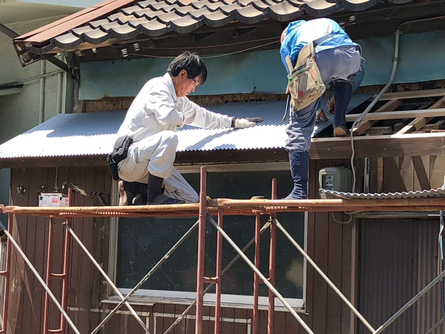 北九州市若松区 屋根瓦葺き替え・屋根瓦補修 施工写真6