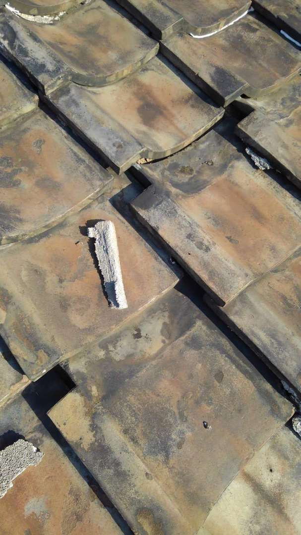 北九州市若松区 屋根瓦葺き替え・雨漏り調査 施工写真2