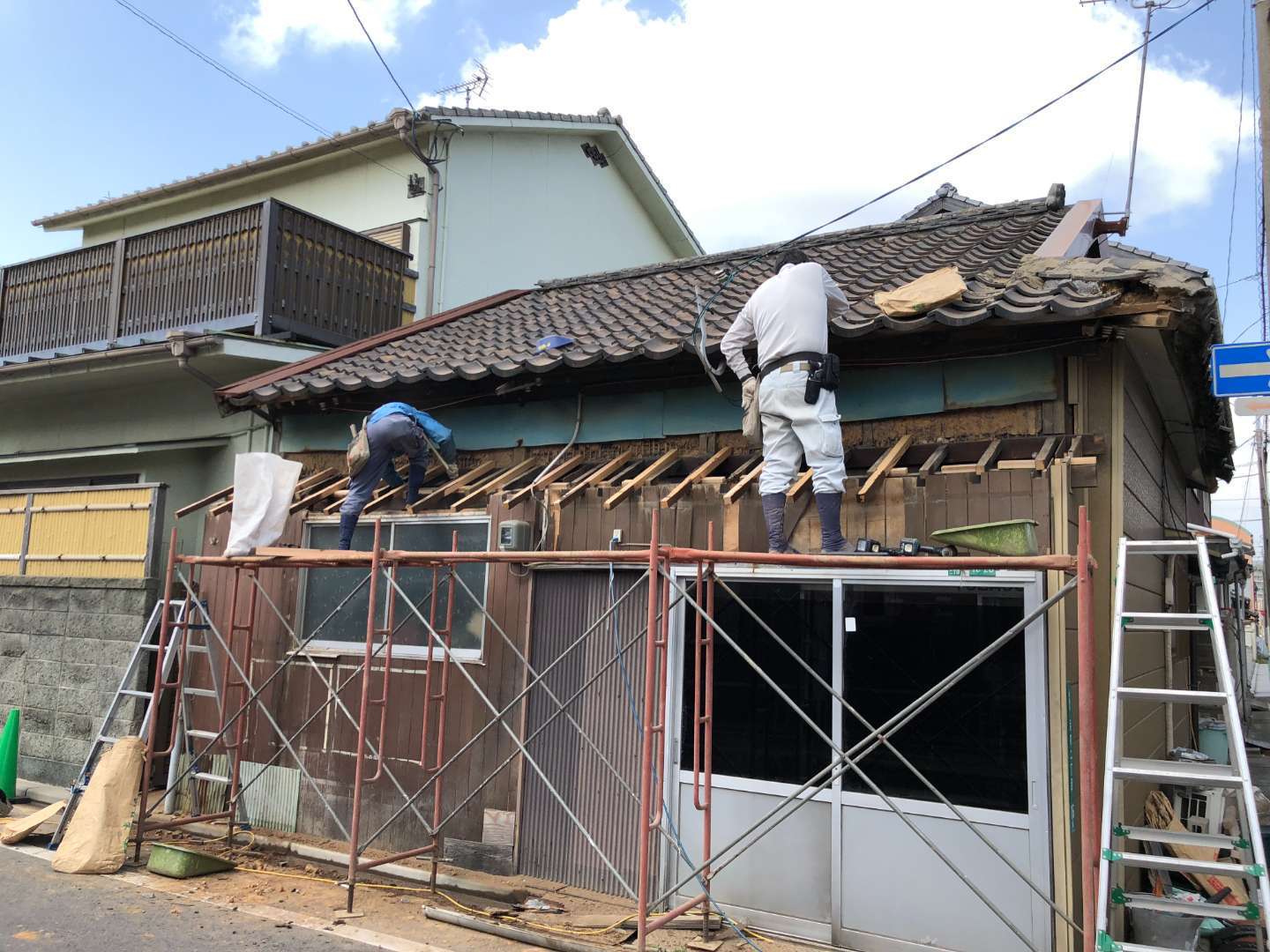 北九州市若松区 屋根瓦葺き替え・屋根瓦補修 施工写真5