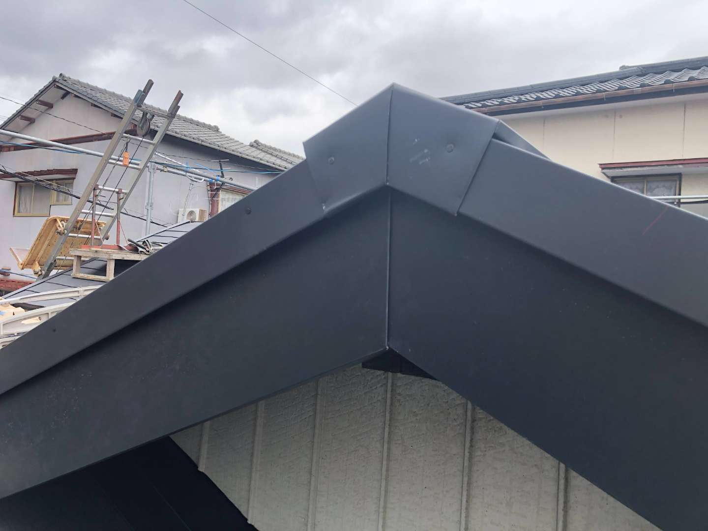 北九州市八幡東区 雨漏り調査・屋根瓦葺き替え・雨樋交換・板金工事 施工写真10