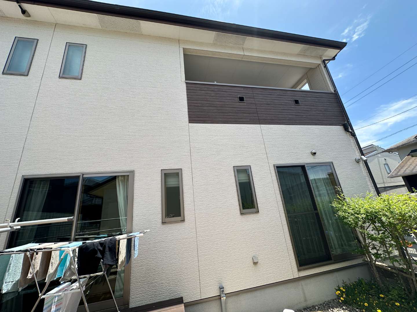 北九州市小倉南区高野 ドローン調査・ガイナ断熱塗装・外壁塗装・シーリング打ち替え 施工写真6