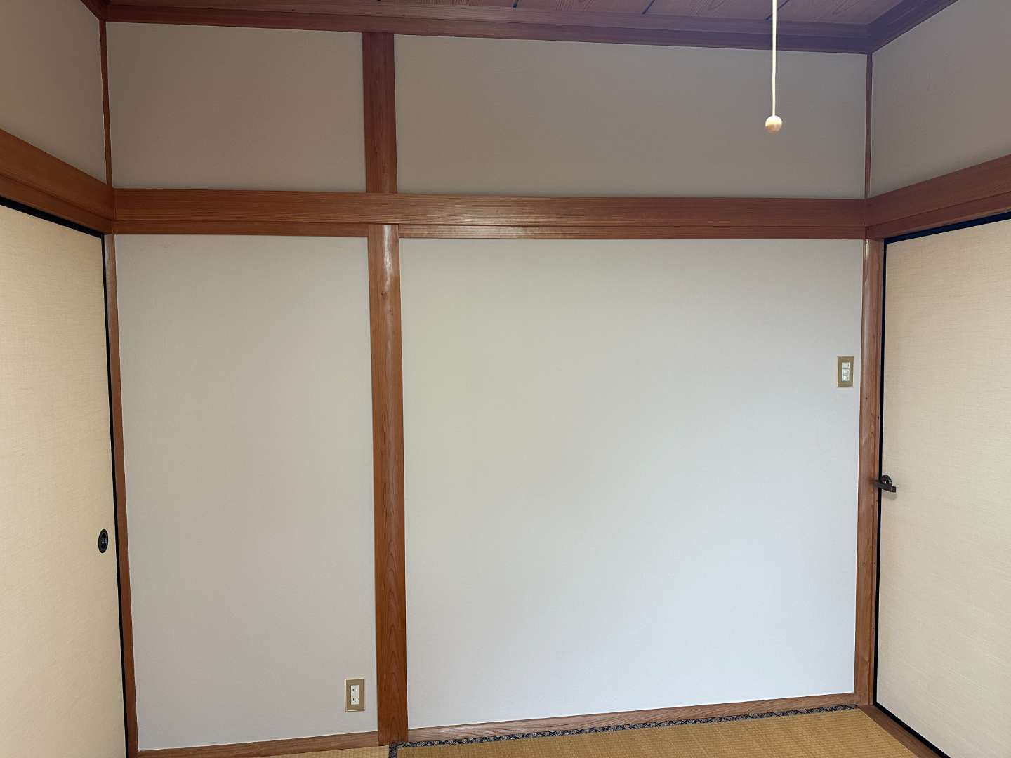 北九州市若松区鴨生田 ガイナ断熱塗装・内壁塗装・聚楽壁塗装 施工写真2