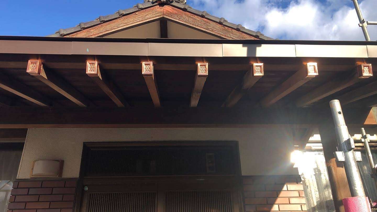 北九州市若松区 雨漏り調査・外壁補修・遮熱塗装・外壁塗装・板金工事「金属屋根葺き替え」・火災保険対応工事 施工写真8